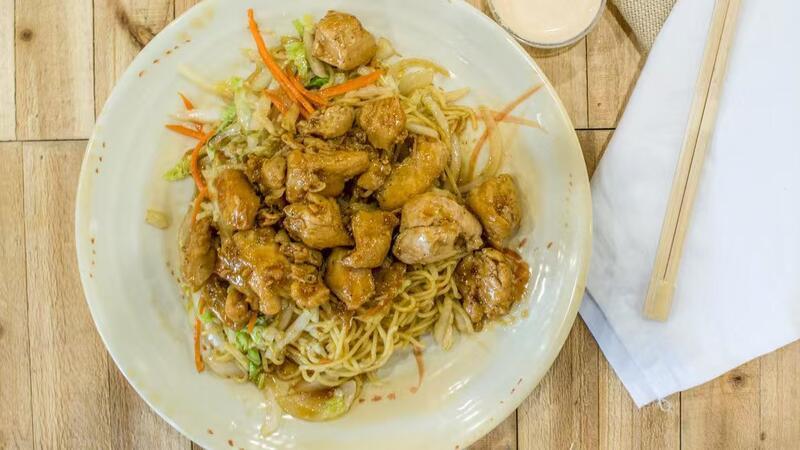 Chicken Yakisoba